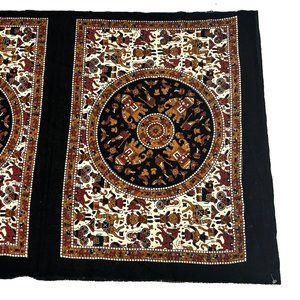 Vintage India Set of two Cotton panels 22” x 28”